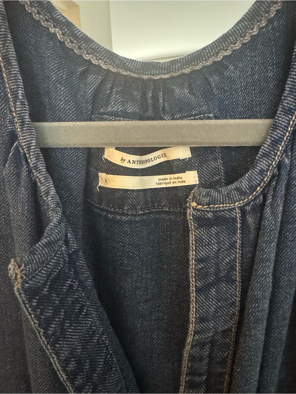 Anthropologie Denim Somerset Dress - Picture 2 of 4